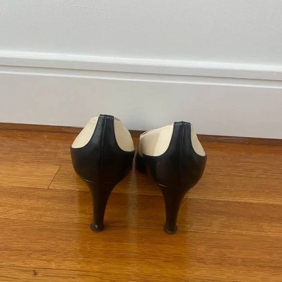 Marolo B&W kitten heels Vintage - Picture 3 of 5